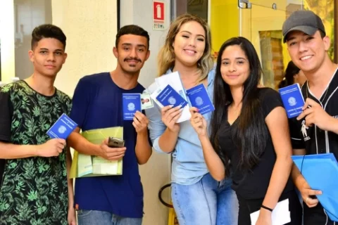 Jovem aprendiz no Bradesco