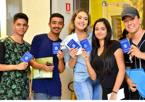 Jovem aprendiz no Bradesco